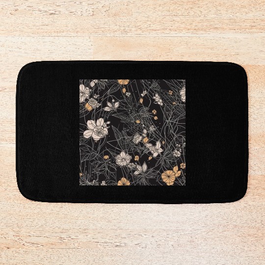 Flower Fantasy Bath Mats