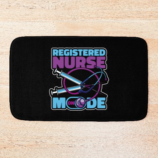 Registered Nurse Mode On Hotal Registered Bath Mats