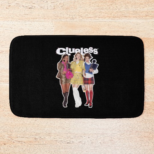 Clueless Bedazzled Logo Bath Mats