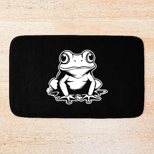 Frog Amphibian Toad Bath Mats