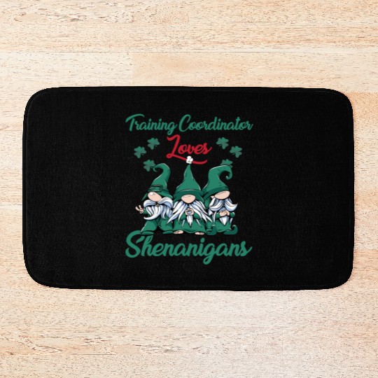 Training Coordinator St. Patrick's Day Bath Mats