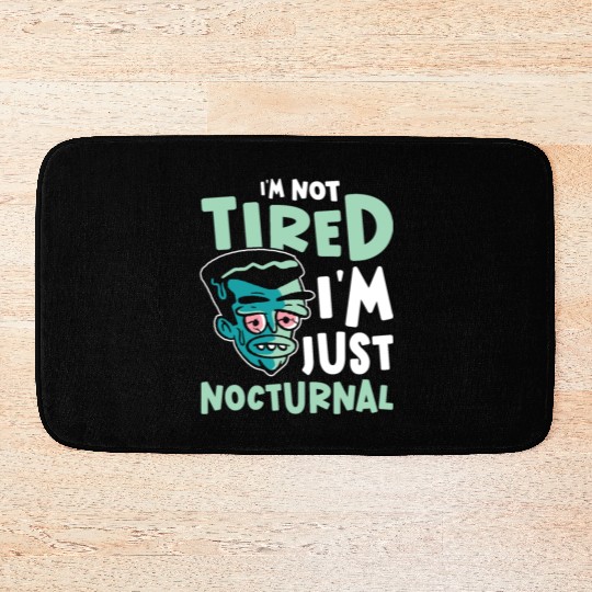 Night Shift Worker Graveyard Duty Bath Mats