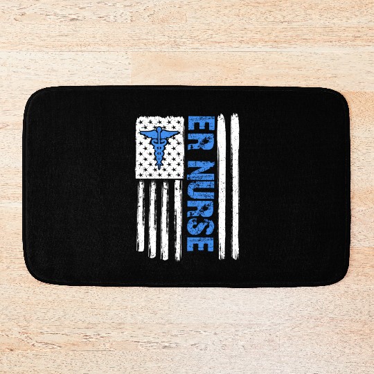 Er Nurse Emergency Room Nurse Bath Mats
