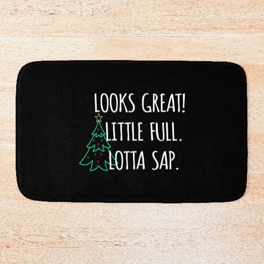 Looks Great Little Full lotta sap nostalgia Bath Mats