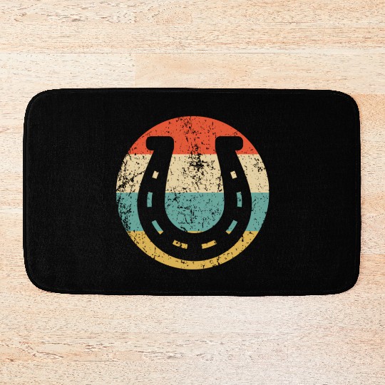Horseshoe Style Lucky Bath Mats