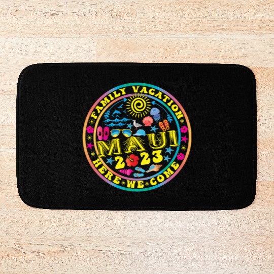 Maui Hawaii 2023 Family Vacation 2023 Summer Bath Mats