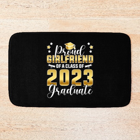 Proud Friend Of A Class Of 2023 Graduate Senior Bath Mats