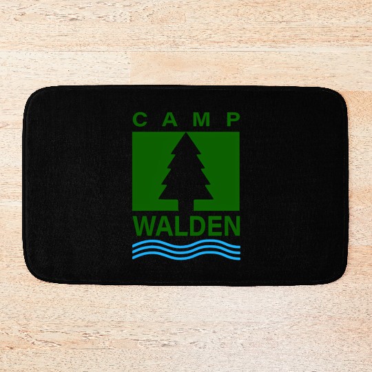 Camp Walden Pocket Summer Camp Bath Mats
