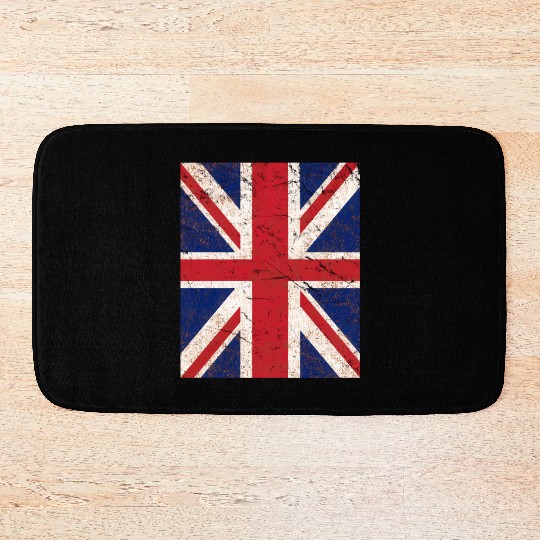 Union Jack Flag Bath Mats