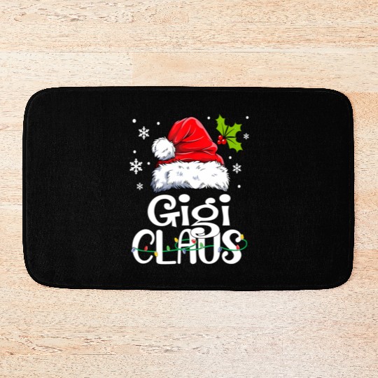 Gigi Claus Family Pj Bath Mats