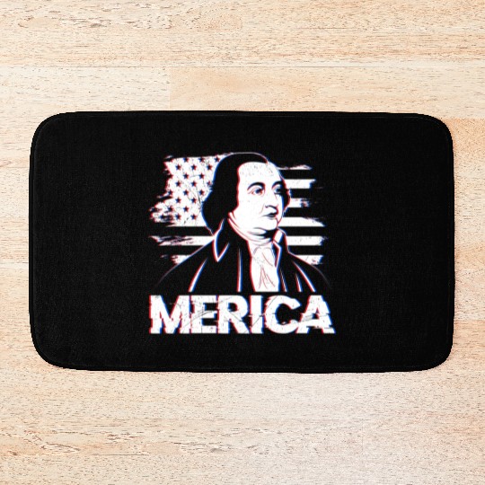 Merica USA Presidents America Fan USA Party Bath Mats