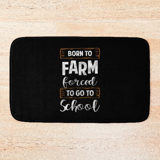 Harvest Field Worker Hard Work Vegetable Bath Mats