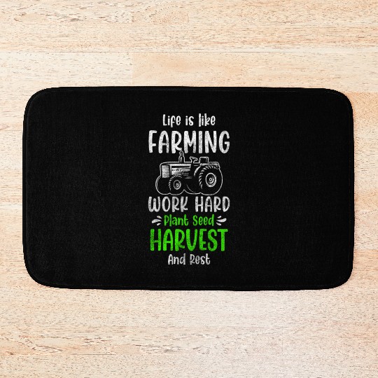 Harvest Field Worker Field Bath Mats