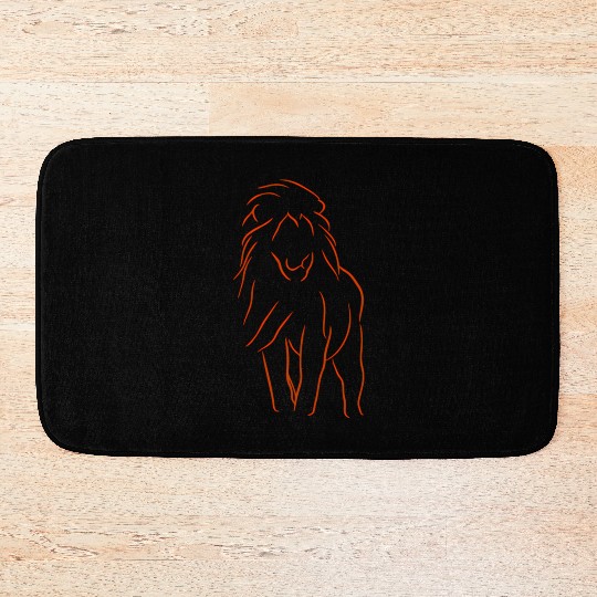 Lion King Of The Bath Mats