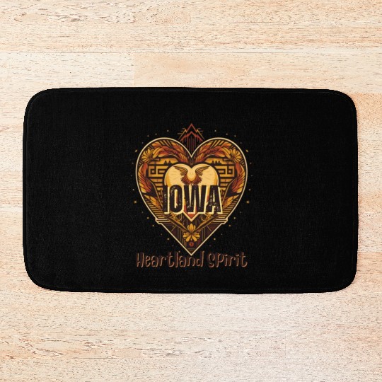 IOWA Heartland Spirit Bath Mats