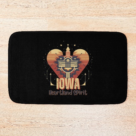 IOWA Heartland Spirit Bath Mats