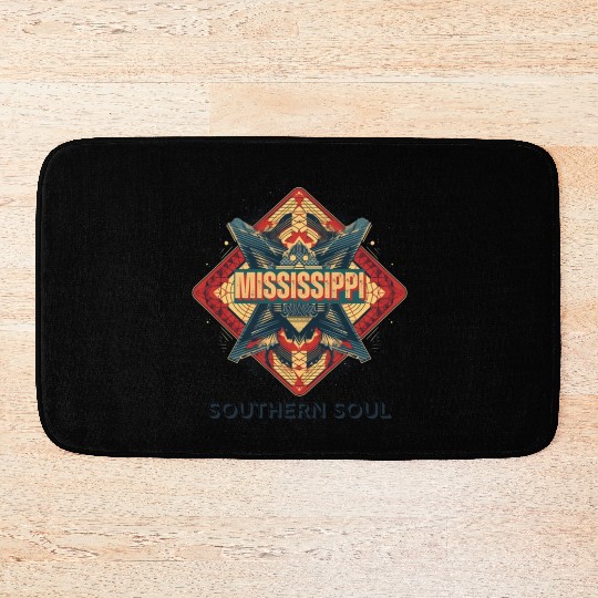 Mississippi vibes Bath Mats