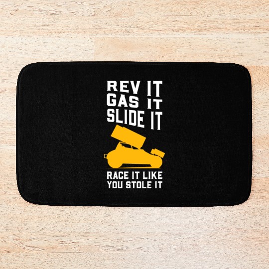 Sprint Car Racing Bath Mats