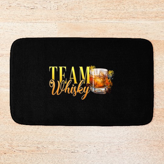 Team Whisky Stag Party Women Bartender Bath Mats