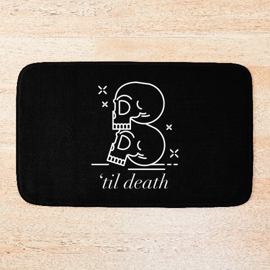 Til Death Do Us Part Forever Always Bath Mats
