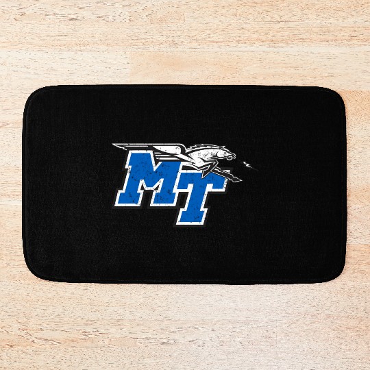 Middle Tennessee State e Raiders Distressed Bath Mats