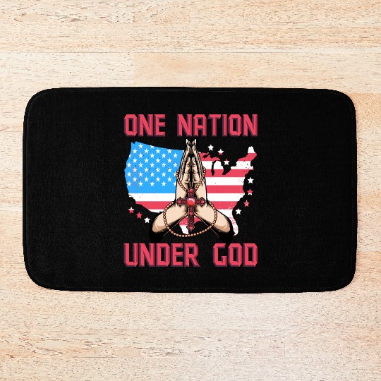 One Nation under God Bath Mats