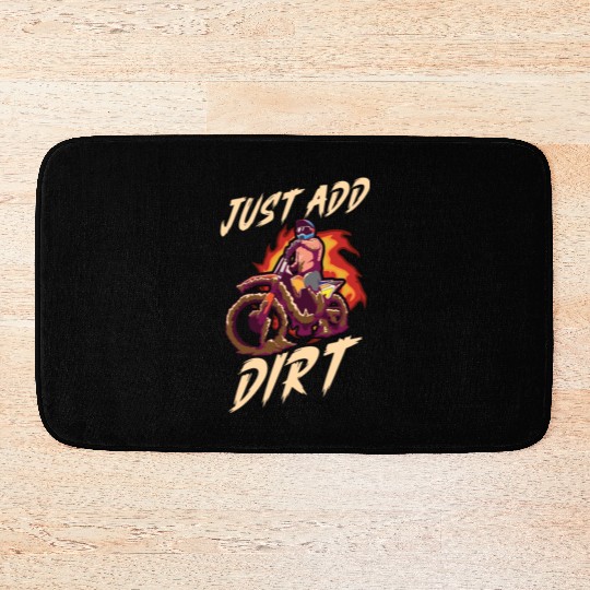 Dirt Bike Dirt Bike Riding Motocross Dirt Biking Bath Mats