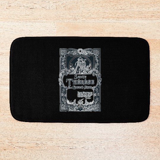 St Therese Of Lisieux French Little Flower Bath Mats