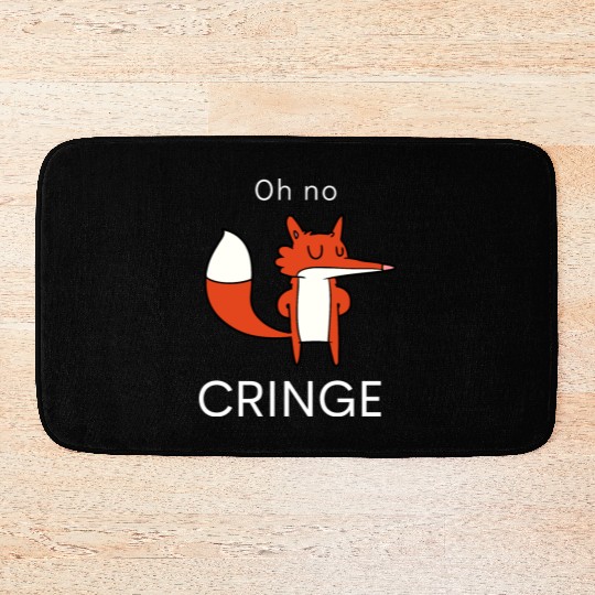 Oh no Cringe Bath Mats