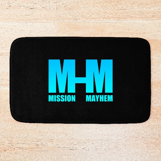 Mission Mayhem Bath Mats