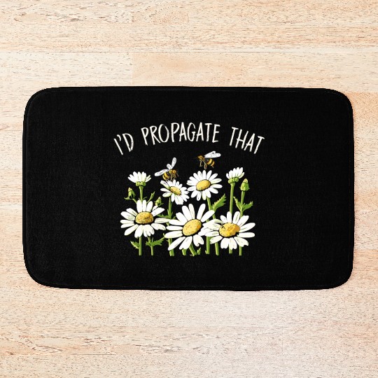Marguerites Daisy Summer Daisies Flower Garden Bath Mats