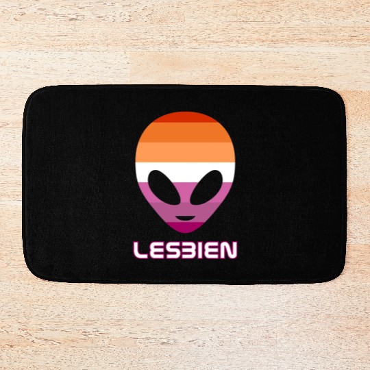 Lesbien aka lesbian alien Bath Mats