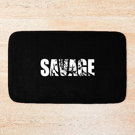 Savage - Beast Animal Work Out Weight Lifting Gym Bath Mats