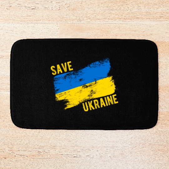 Save Ukraine Bath Mats