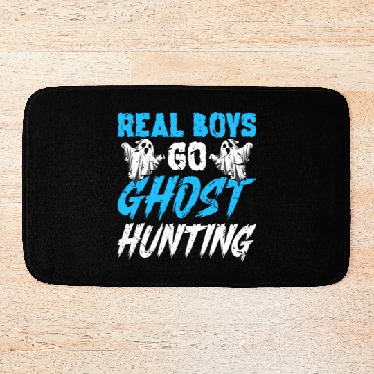 Paranormal Investigator Boys Ghost Hunting Bath Mats