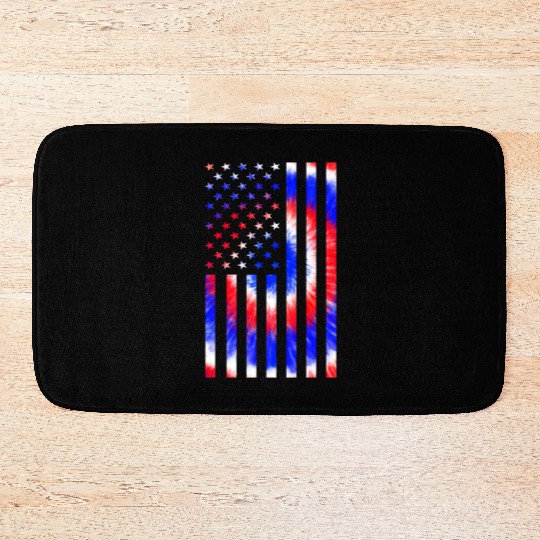 American Flag Cat Lover LGBT Pride Month Feline Bath Mats