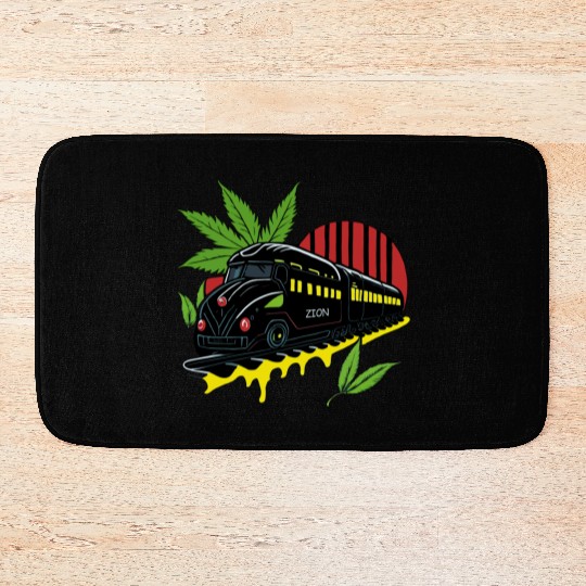 Zion Train Bath Mats