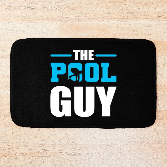 The Pool Guy Sports Coach Gift Bath Mats