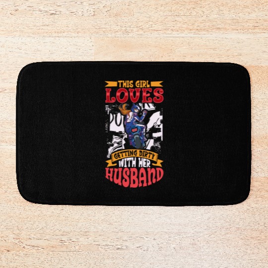 Dirt Bike Dirt Bike Riding Motocross Dirt Biking Bath Mats