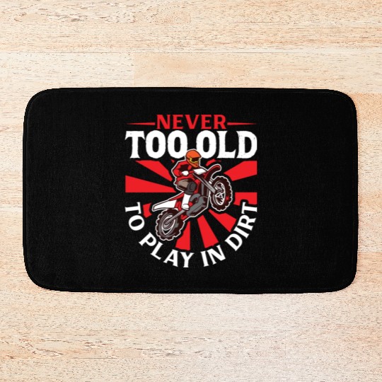 Dirt Bike Dirt Bike Riding Motocross Dirt Biking Bath Mats