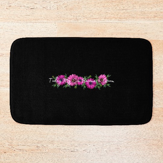 Wedding Gift Bride Groom Bath Mats