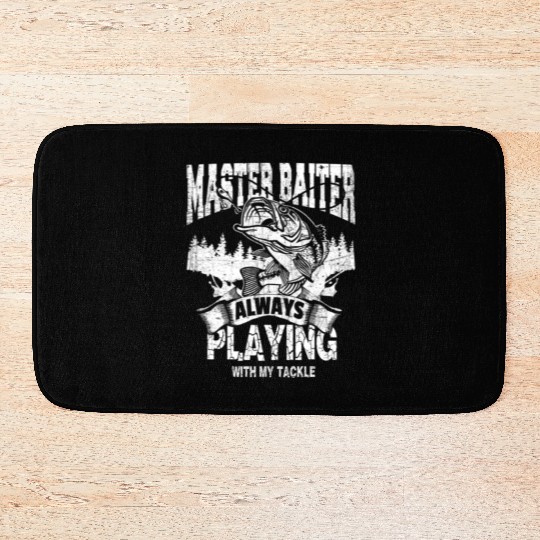 Master Baiter Bath Mats - Ultimate Fishing Enthusiast