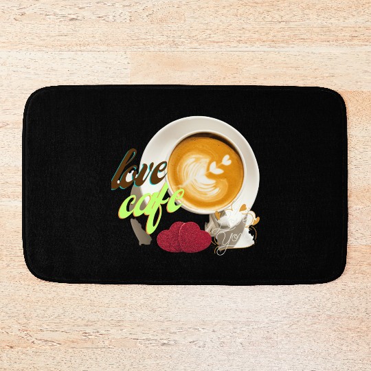 Chemise de café et de psychologie, Bath Mats drôle d