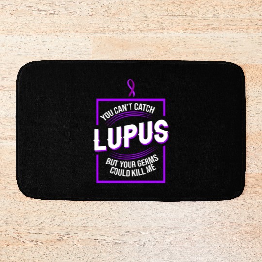 Lupus Catch Survivor Warrior Bath Mats