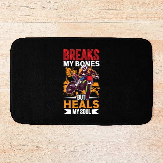 Dirt Bike Dirt Bike Riding Motocross Dirt Biking Bath Mats