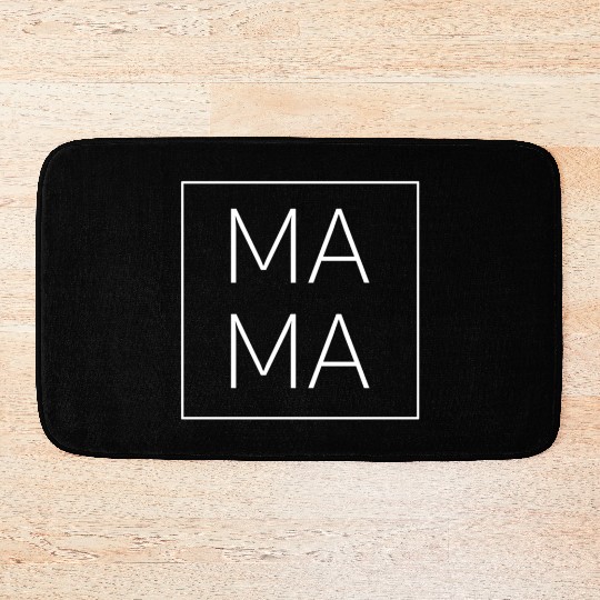 Mother's Day For Mom - Mama Square Swea Bath Mats