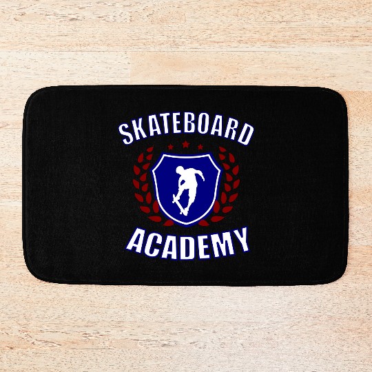 Skateboard Academy Bath Mats