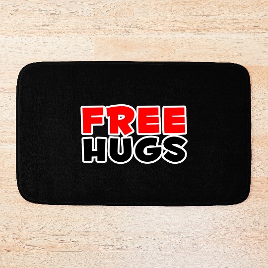 free hugs nature Bath Mats