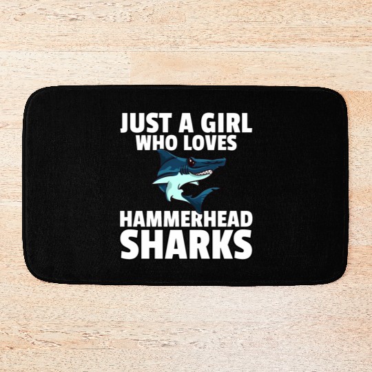 Hammerhead Shark Bath Mats