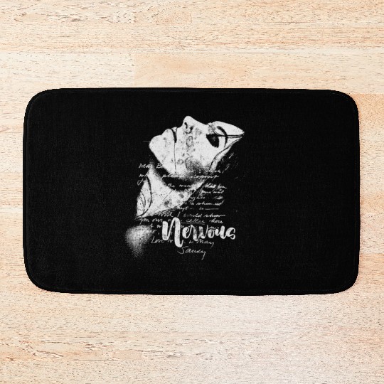 Y2k Aesthetic Grunge - Nervous Bath Mats